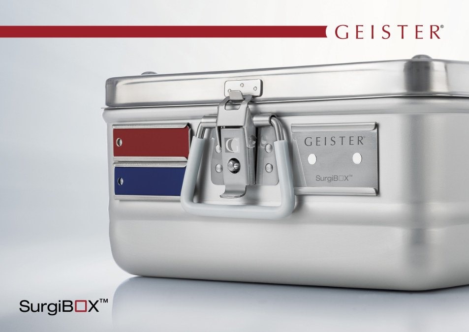 GEISTER SurgiBOX sterilization container