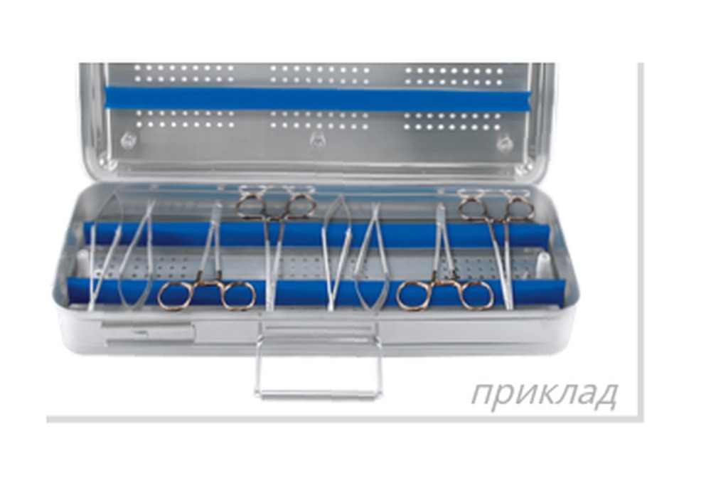GEISTER SurgiBOX Micro Type з інструментами у силіконових тримачах